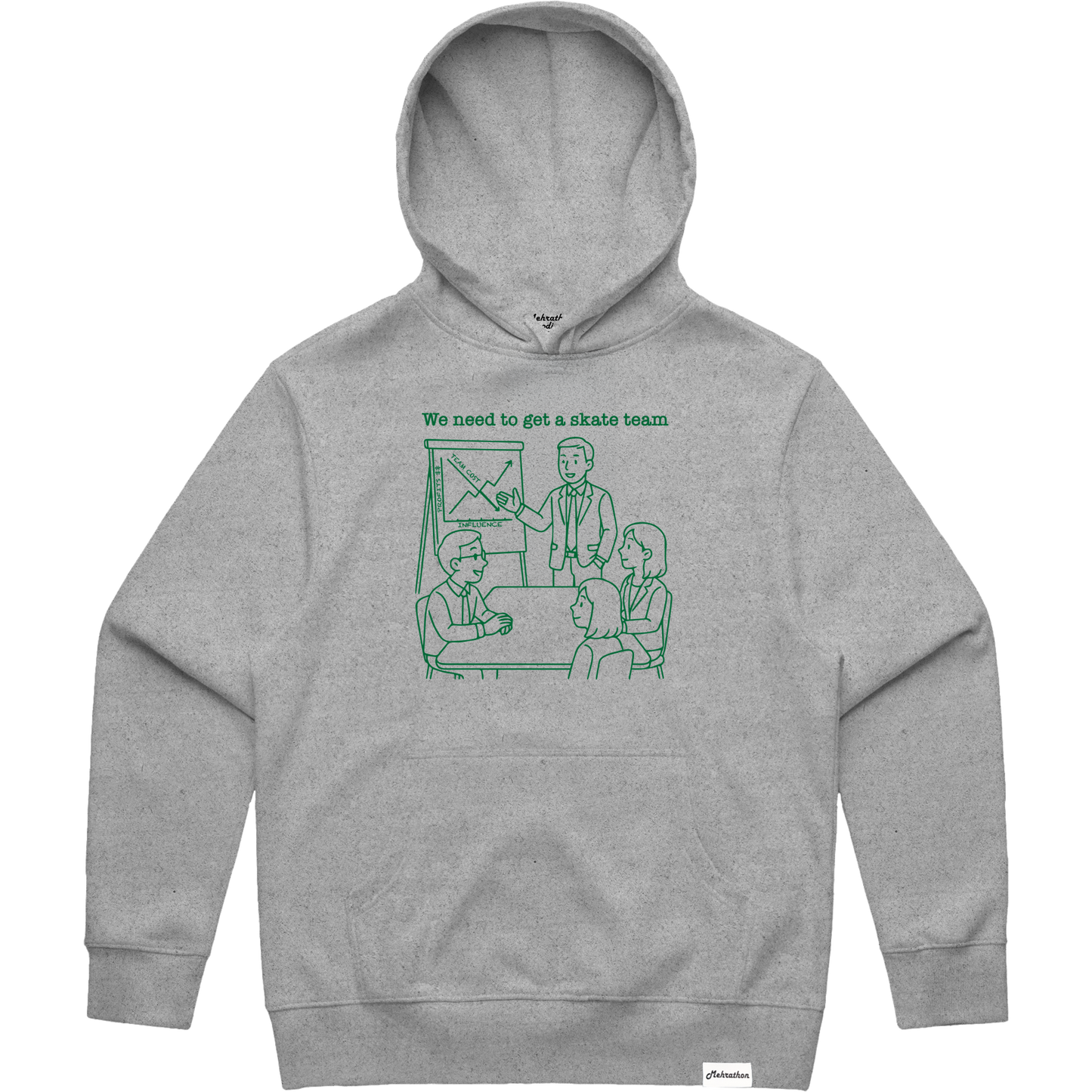 Corporate Bandwagon Hoody Heather