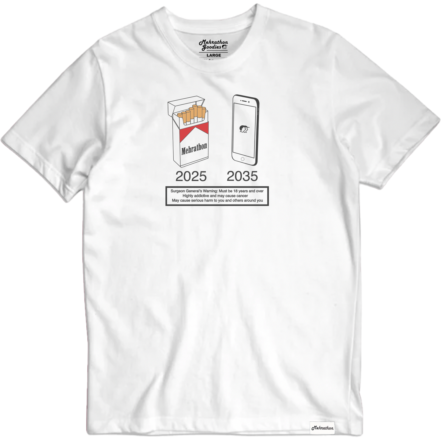 Hindsight Tee White