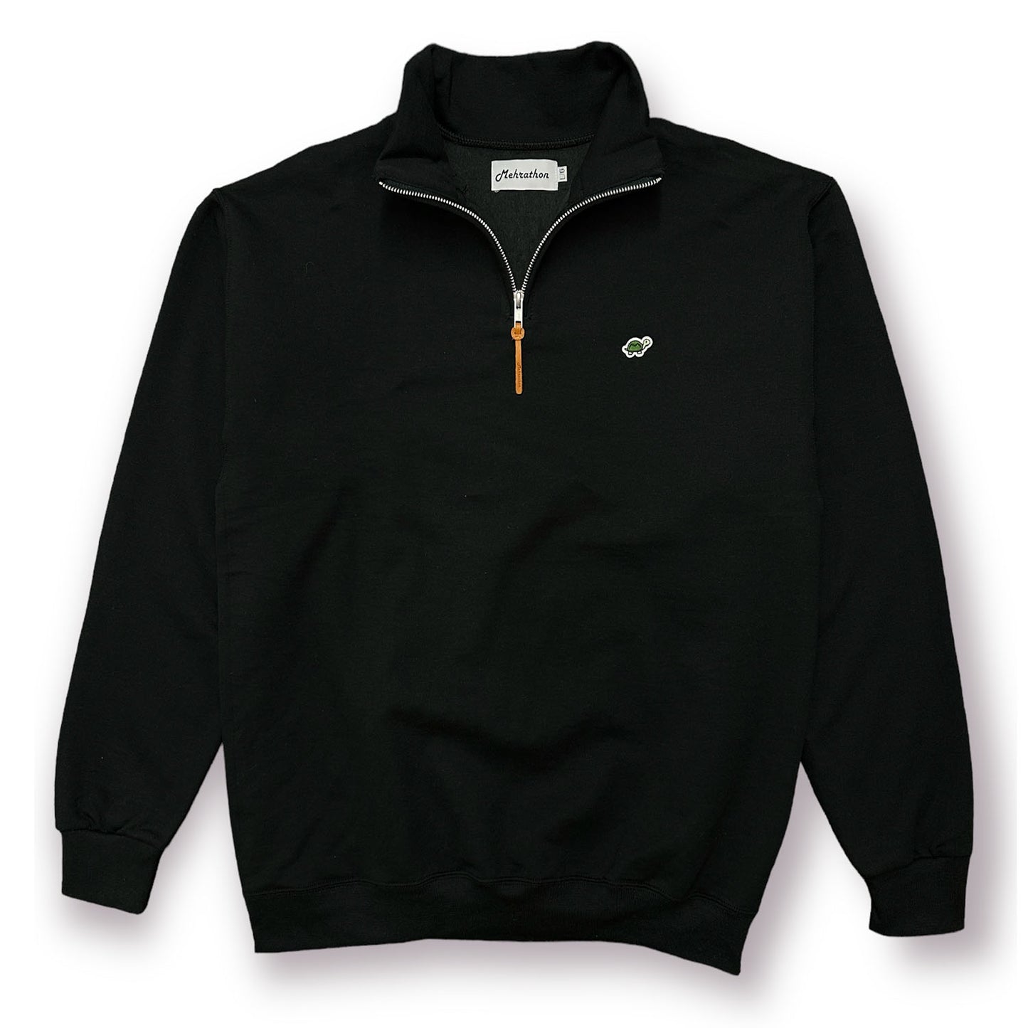 LAMEHRA QUARTERZIP BLACK
