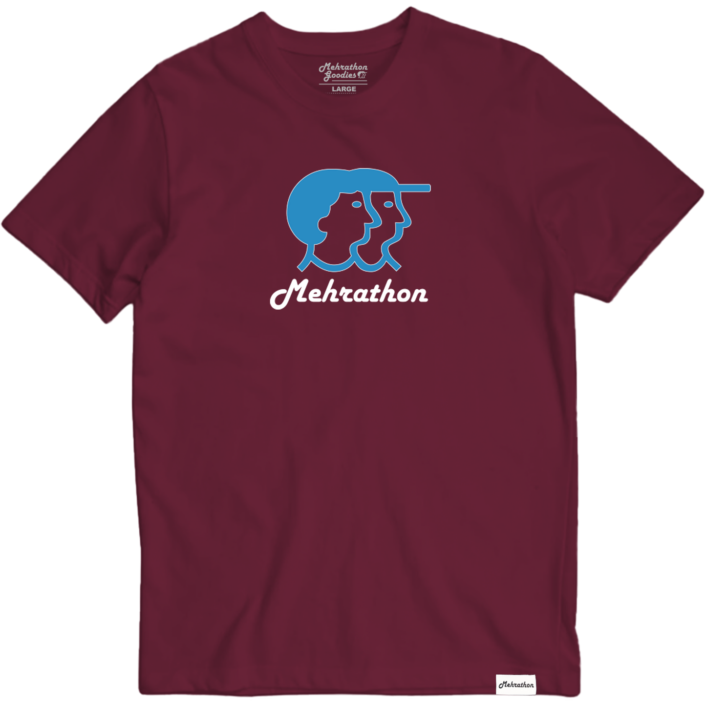 R&S Tee Burgundy