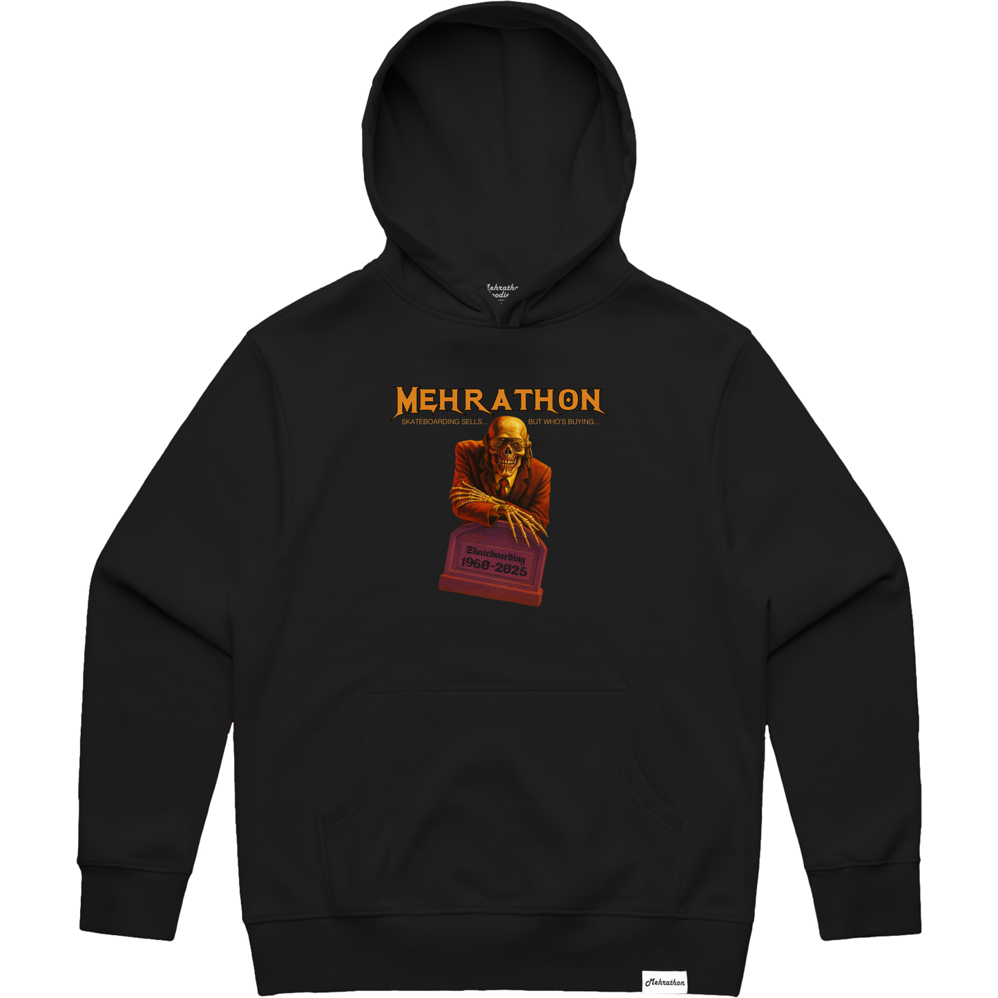 Skating is Dead Hoody Black