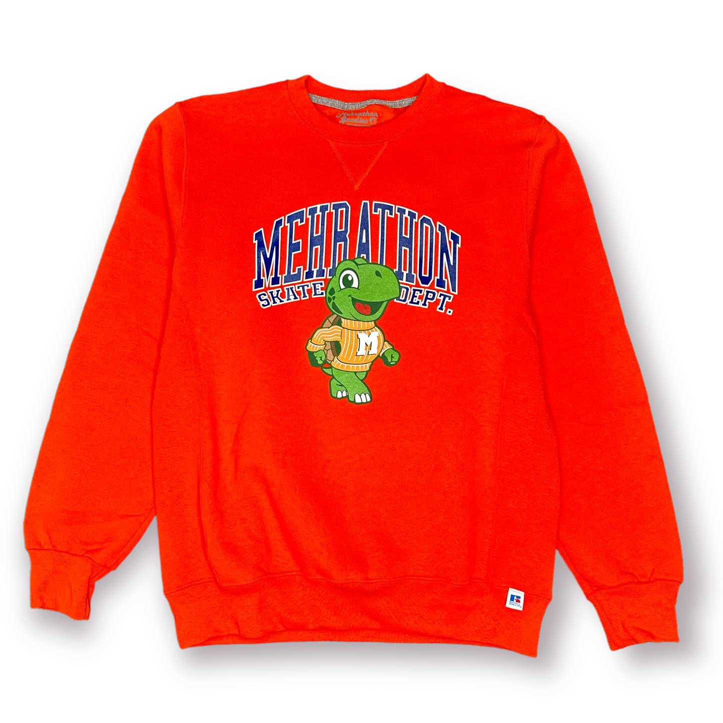 SKATE DEPT. CREWNECK ORANGE