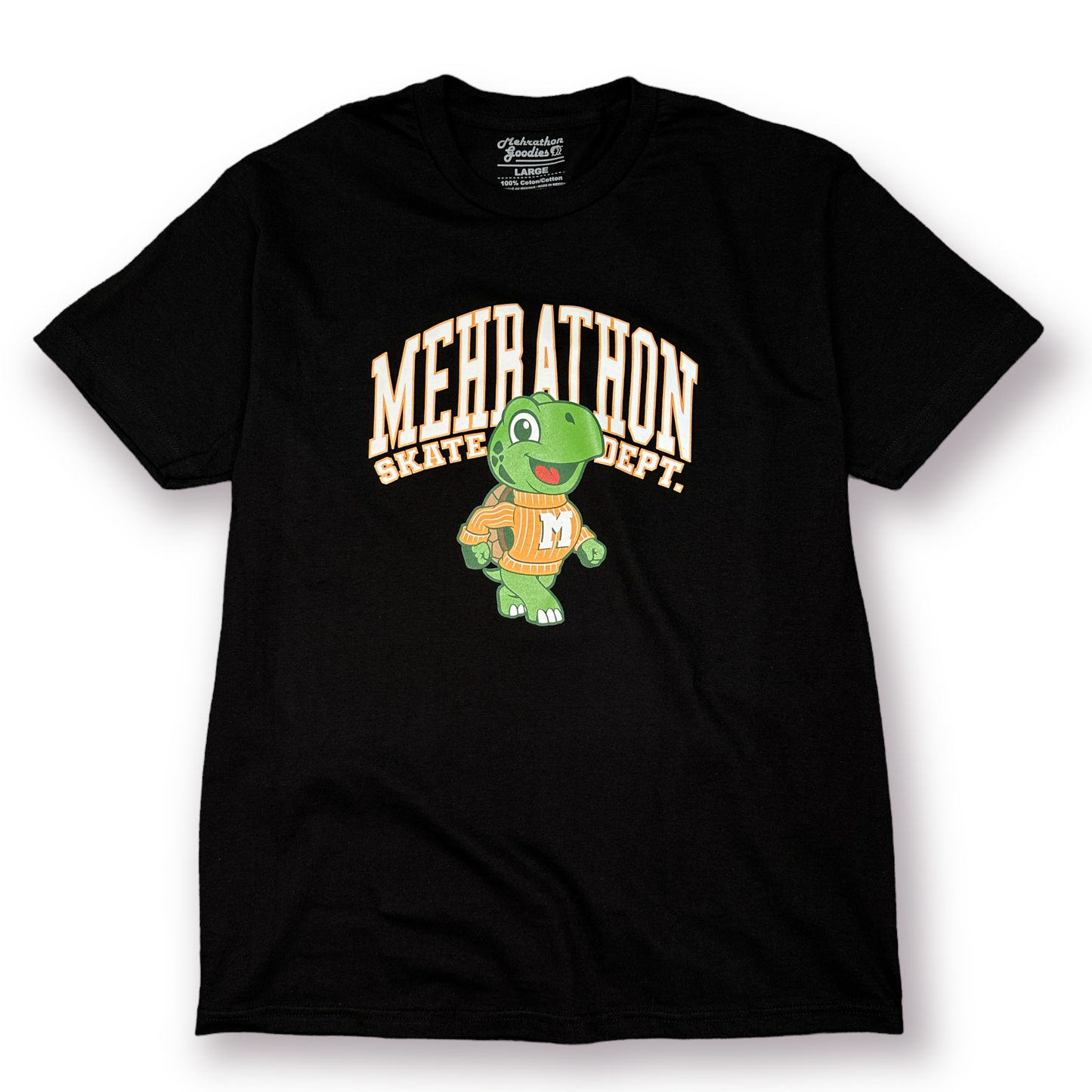 SKATE DEPT. TEE BLACK