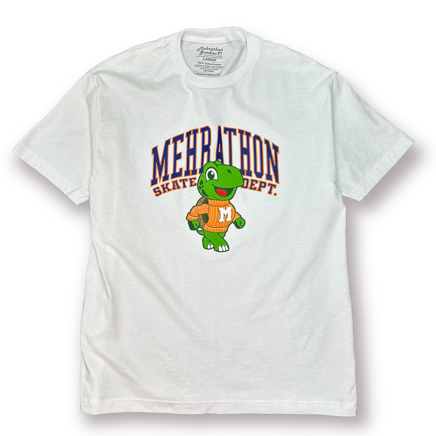 SKATE DEPT. TEE WHITE