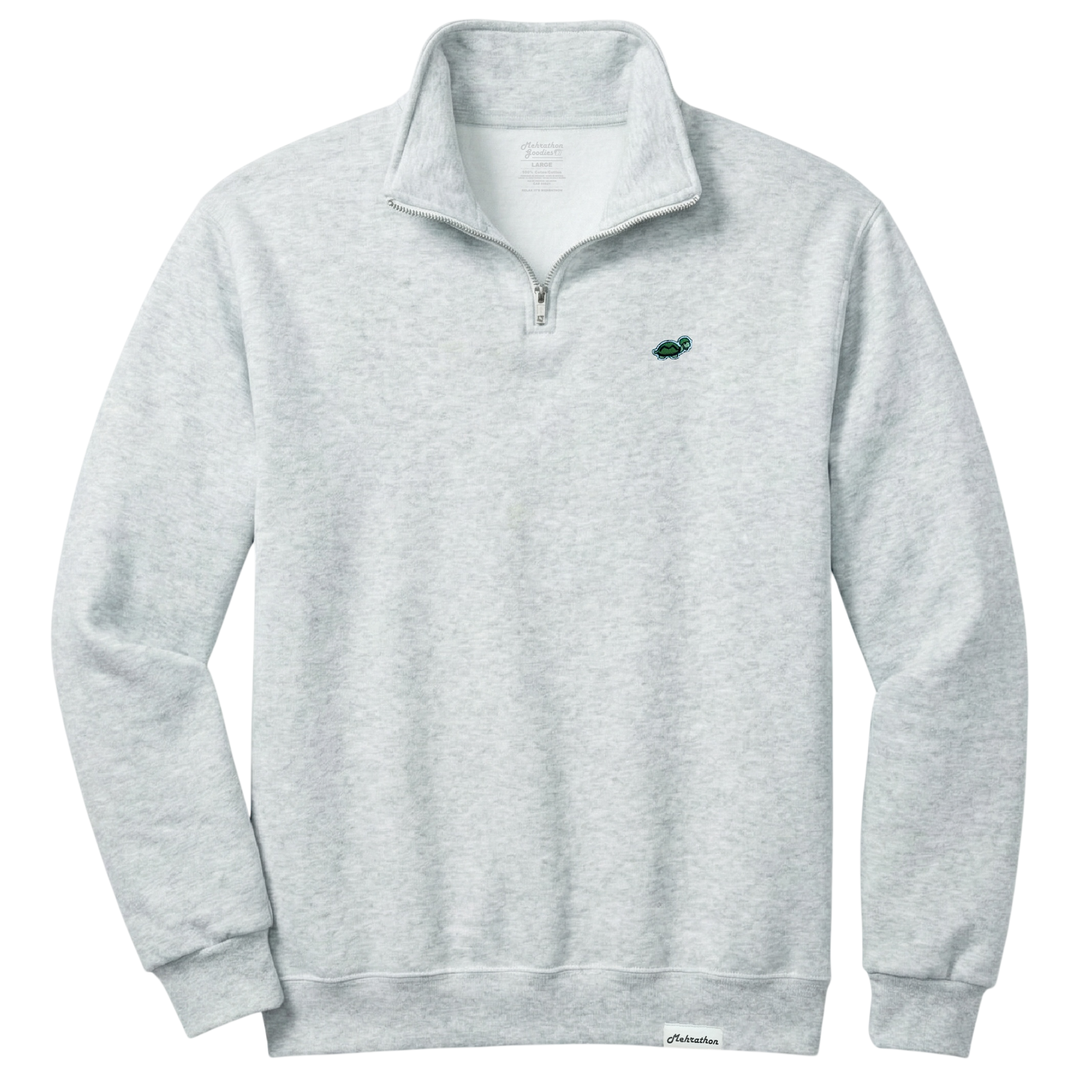 LAMEHRA QUARTERZIP ASH