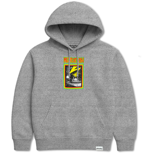 BANNED IN MTL HOODY GREY