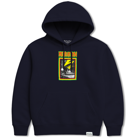 BANNED IN MTL HOODY NAVY