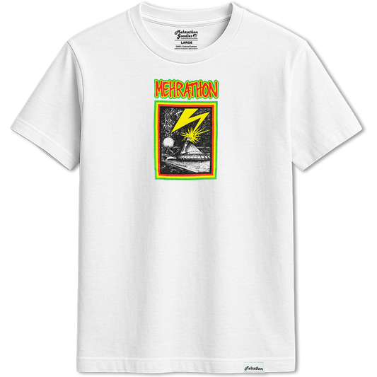 BANNED IN MTL TEE WHITE