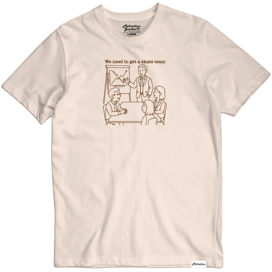 Corporate Bandwagon Tee Natural