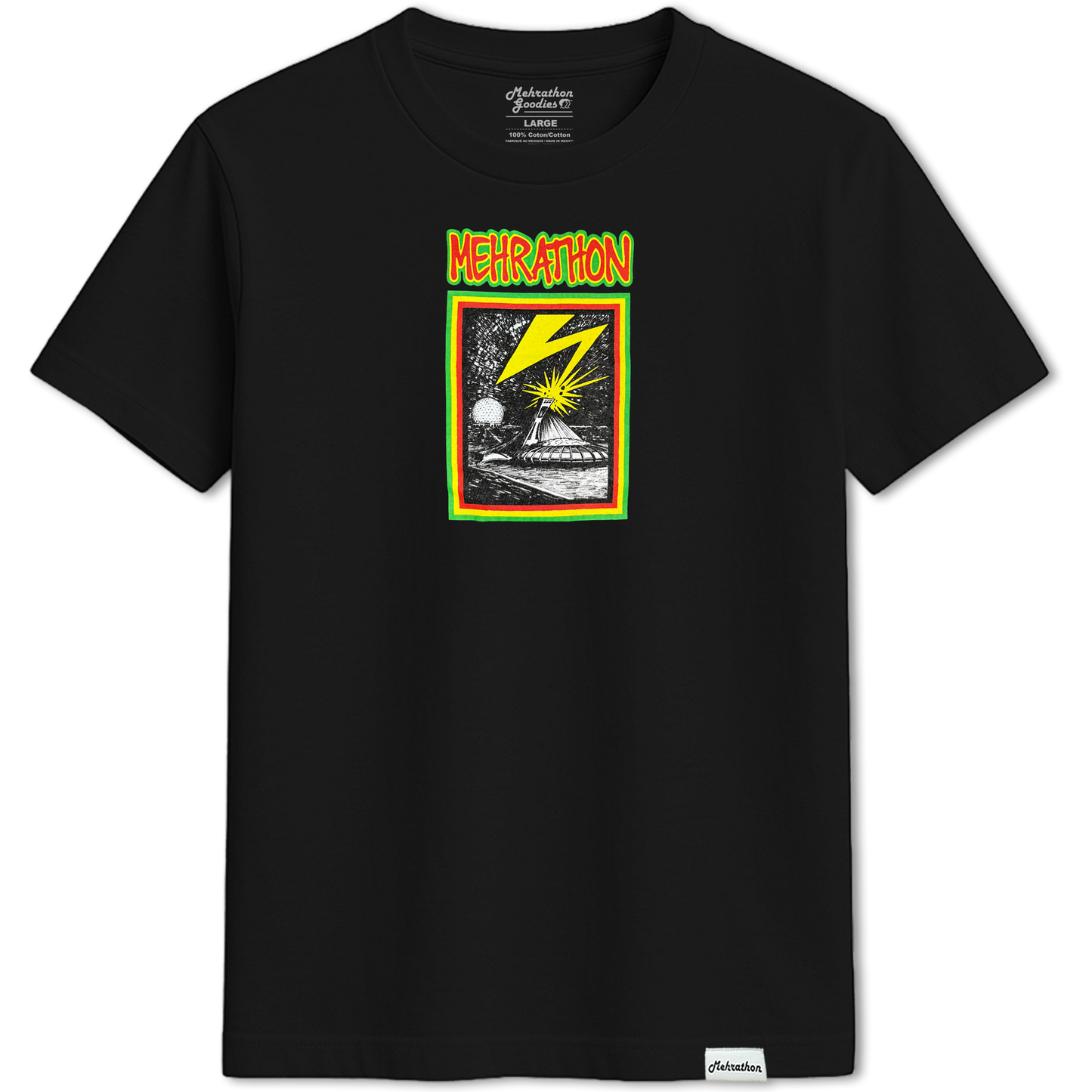 BANNED IN MTL TEE BLACK