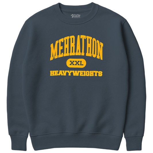 HEAVYWEIGHTS CREWNECK  NAVY DUST
