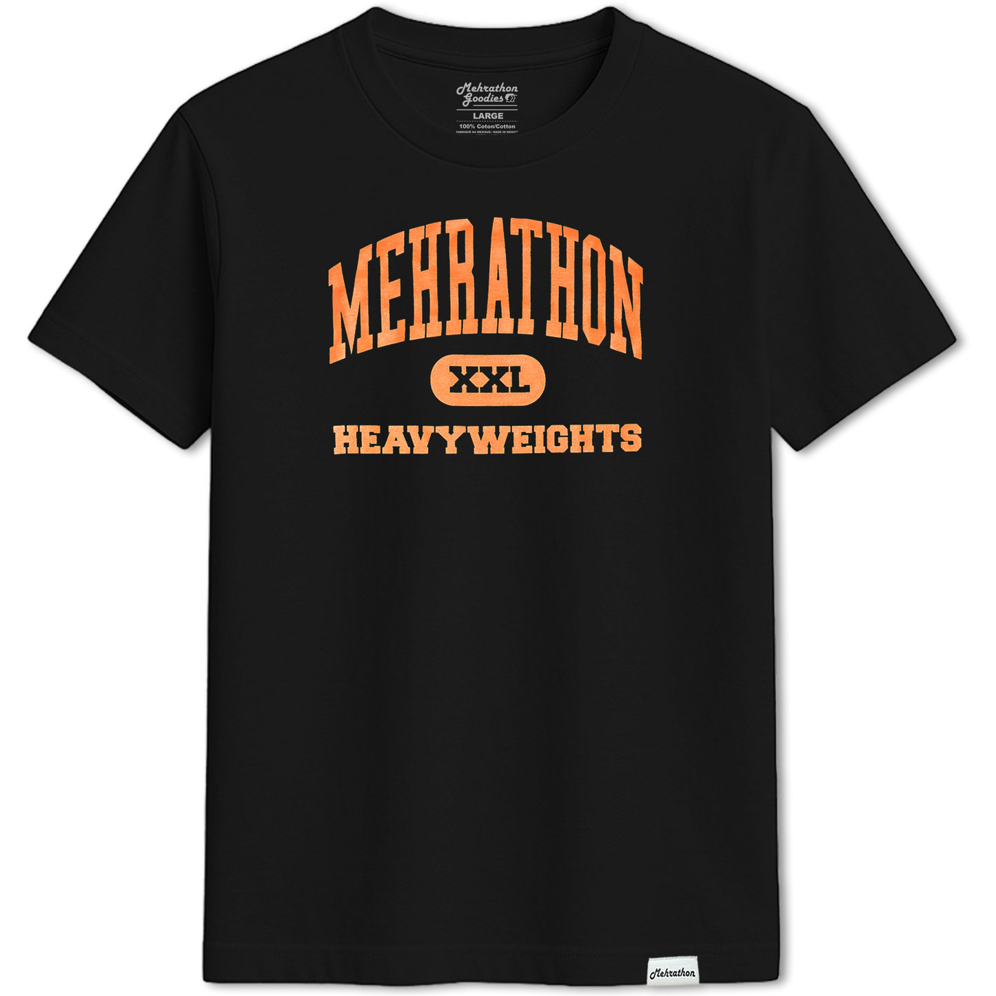 HEAVYWEIGHTS TEE BLACK