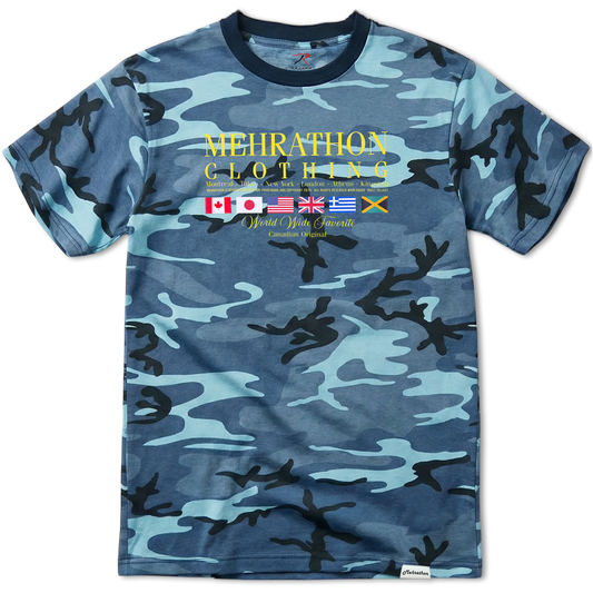WORLDWIDE X ROTHCO TEE NAVAL CAMO
