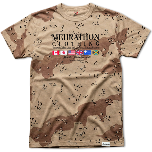WORLDWIDE X ROTHCO TEE SAND CAMO