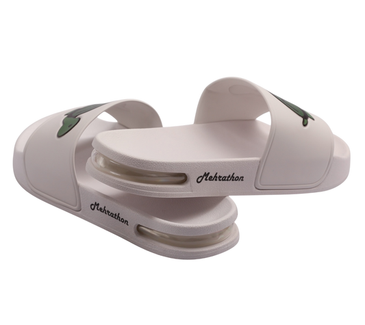 Lamehra AIR Slides White