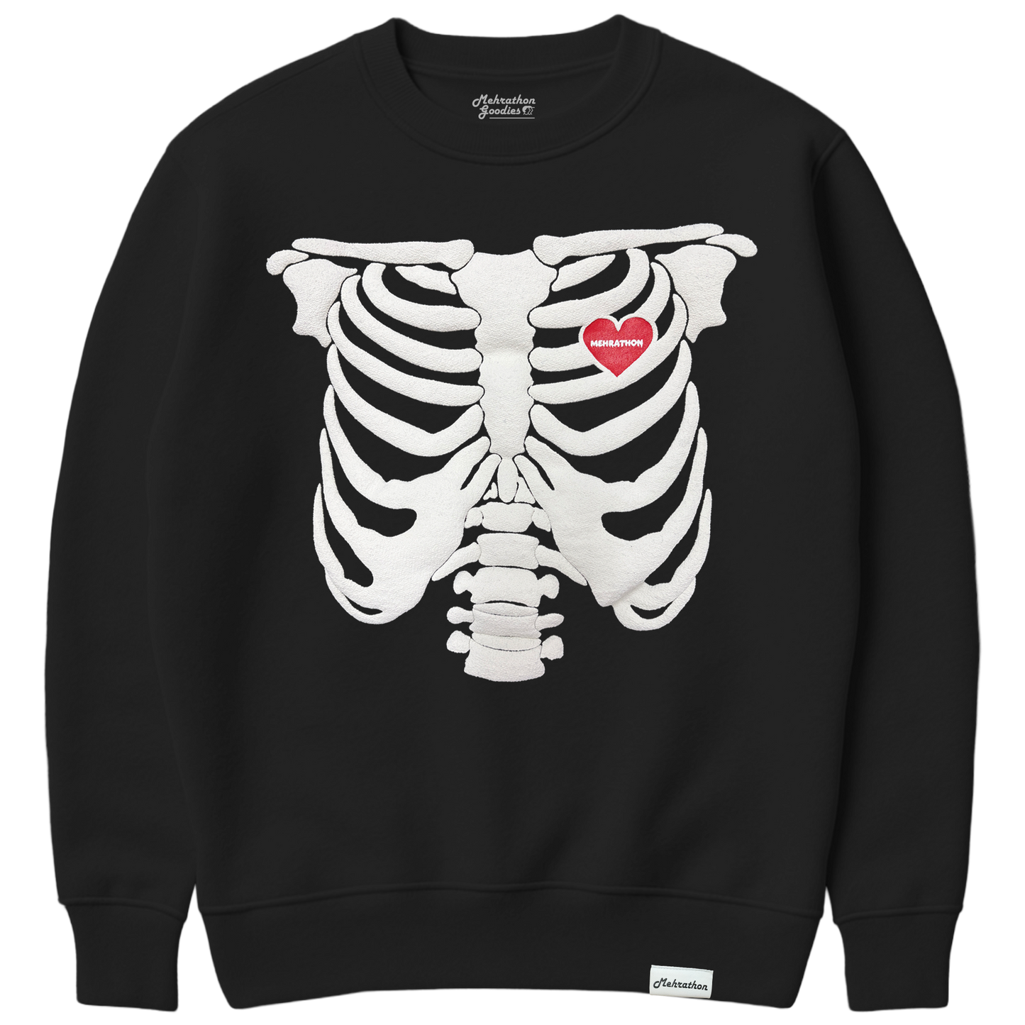 RIB CAGE CREWNECK
