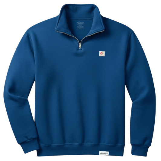 R&S ARMY QUARTERZIP BLUE