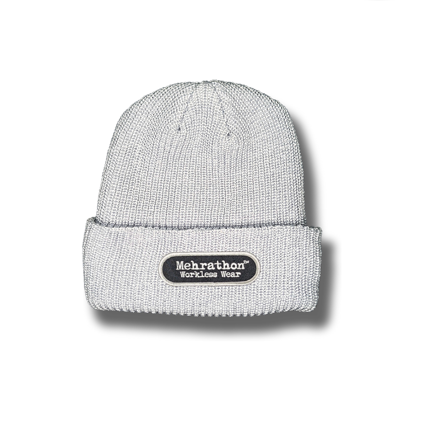 Patch Beanie Silver