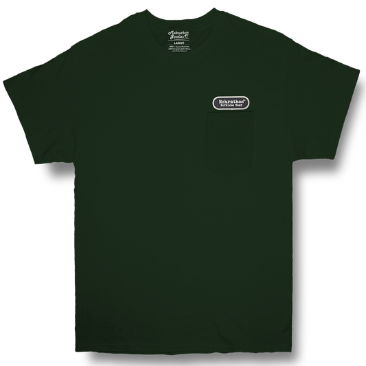 Workless Patch Pocket Tee Forest