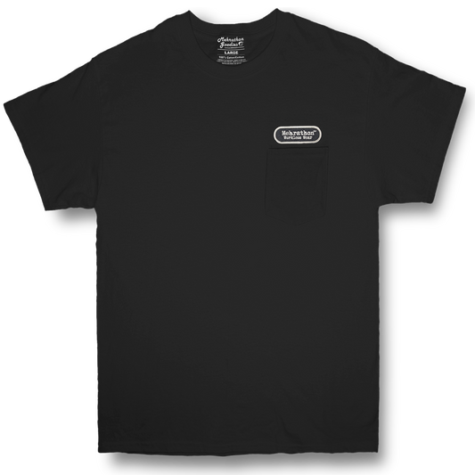 Workless Patch Pocket Tee Black