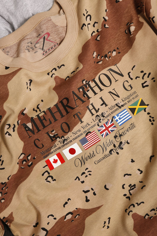 WORLDWIDE X ROTHCO TEE SAND CAMO