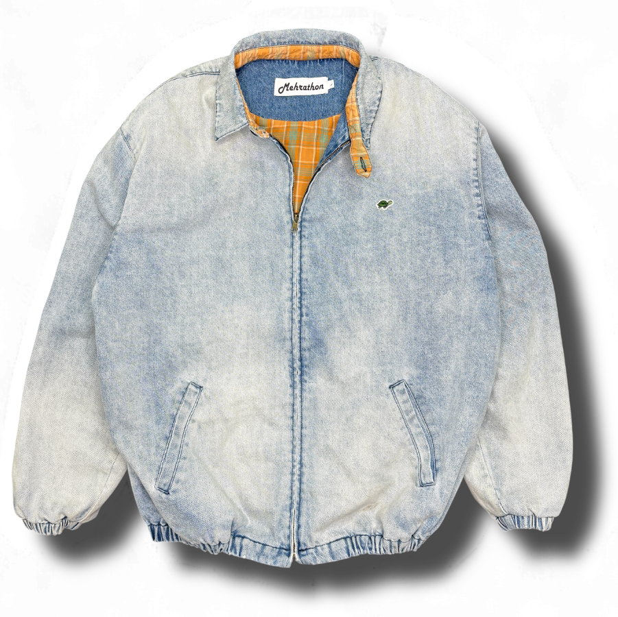GOLDFISH PREMIUM WASHED DENIM GOLF JACKET