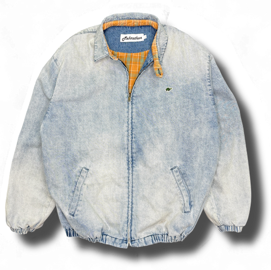 GOLDFISH PREMIUM WASHED DENIM GOLF JACKET